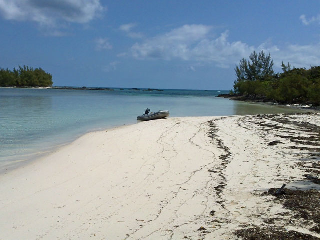 Crab Cay looking southeast