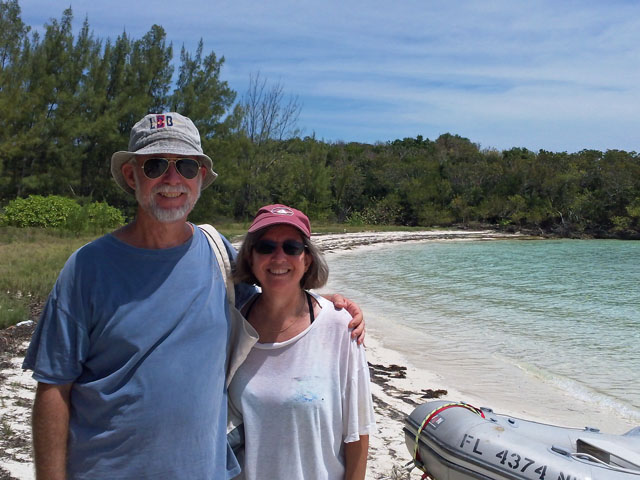 Powell Cay west beach