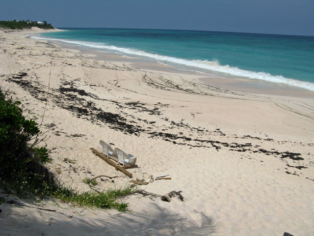 Beach on Northwest side of Elbow Cay