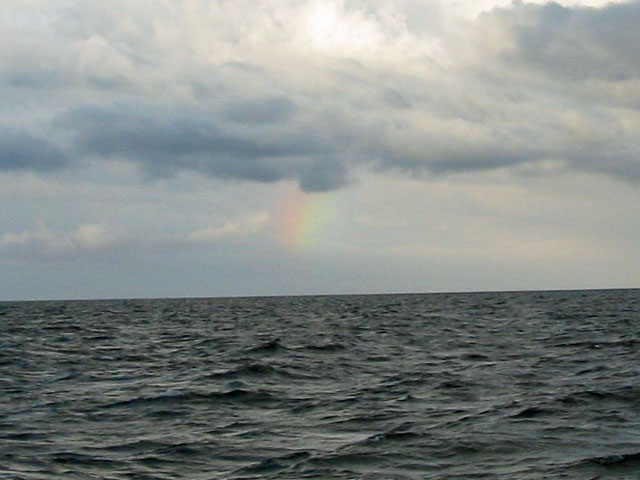Rainbow at Sea