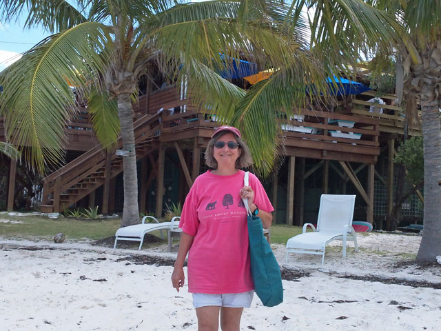 Beach at Cracker P's
