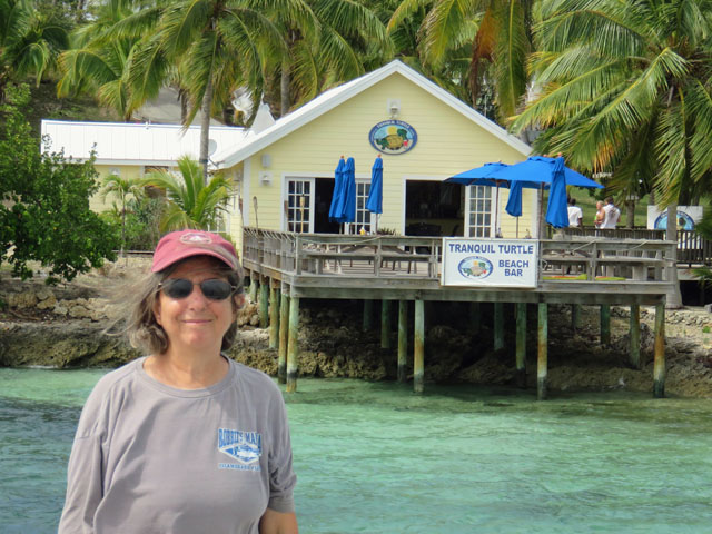 Beach Club from their Dock