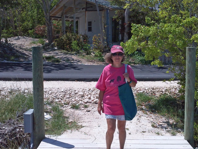 Hiking on Green Turtle