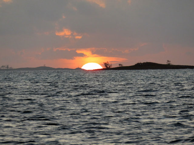 Sunset at Bakers Bay