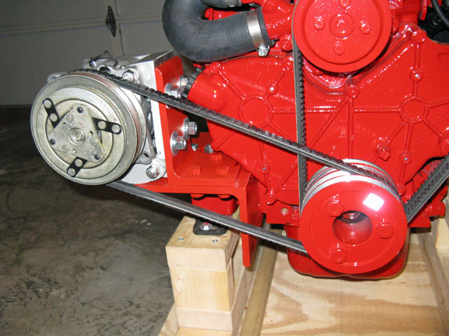 Mounted Compressor - Front View
