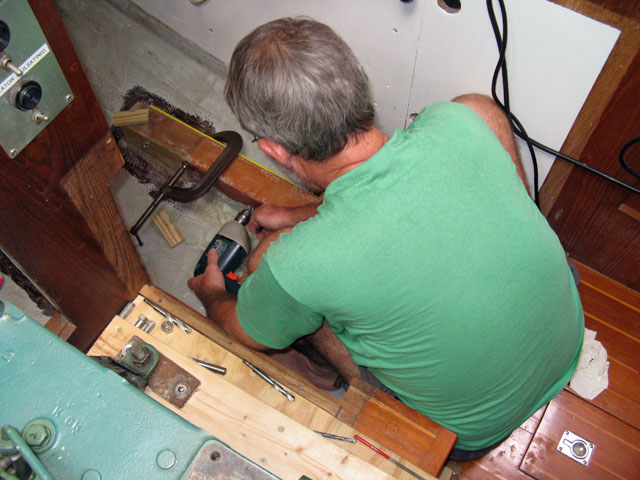 Drilling Mounting Holes for Rails