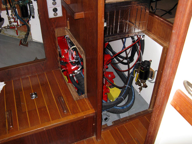 Engine with Most Woodwork Replaced