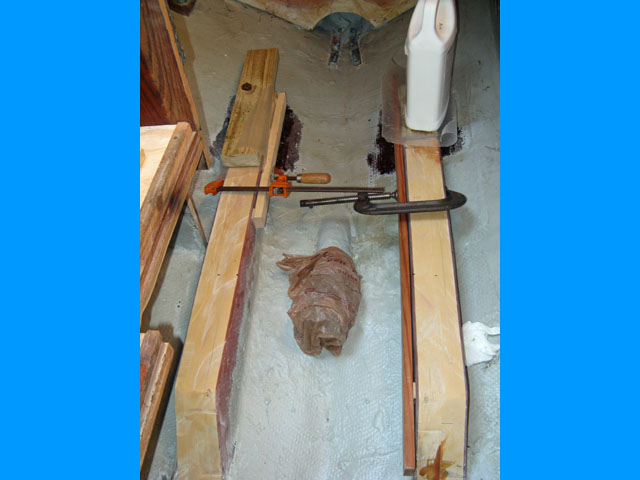 Attaching Bed Extensions to Hull