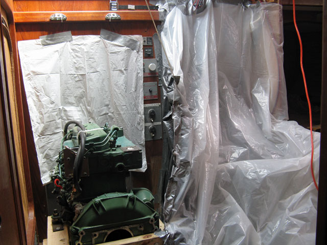 Dust Encllosure to Contain Grinding Dust