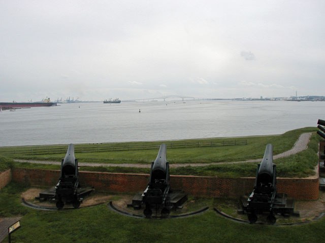 Facing the British Position, Baltimore