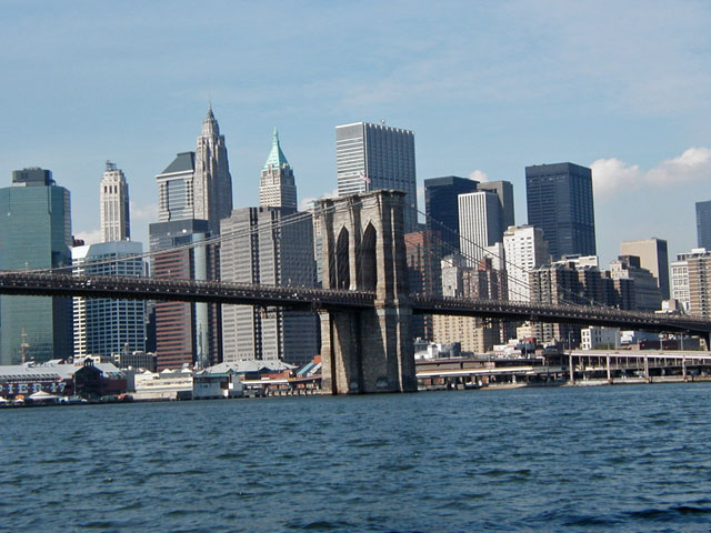 Brooklyn Bridge, East River