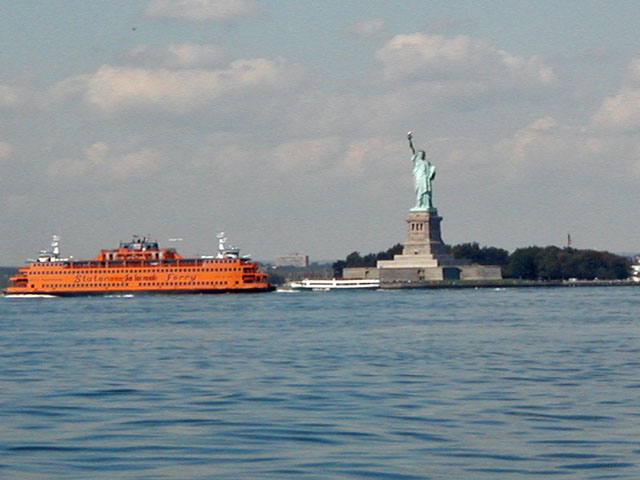 Lady Liberty and Staten Island Ferry