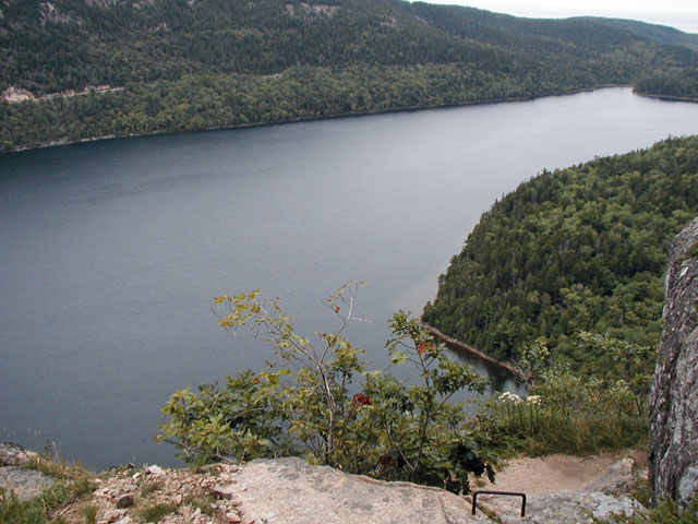 Jordan Pond from Cliff Trail