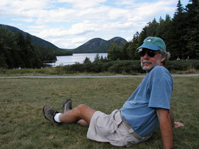 Bubbles from Jordan Pond