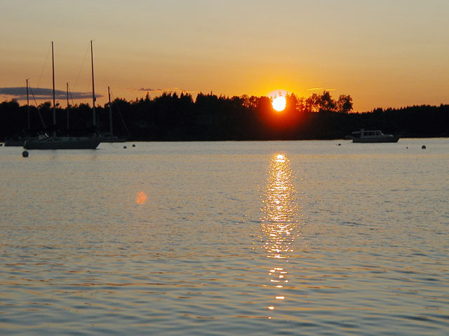 Pulpit Harbor Sunset