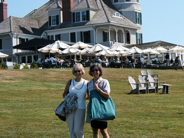 Lynn and Iris at Castle Hill