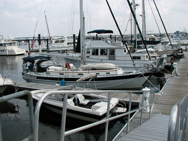 Windwalker at New Bern Sheraton Dock