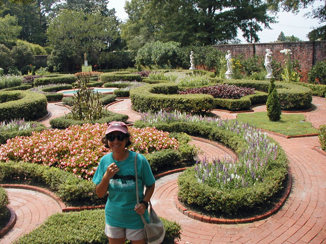 Garden at Tryon Palace, New Bern NC
